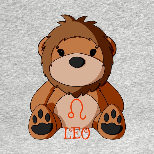 Leo Teddy Bear by Alisha Ober Designs